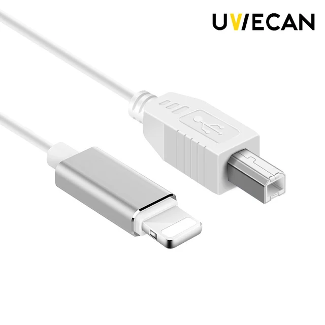 High Speed Cable For Lightning To MIDI Type B Instrument Adapter