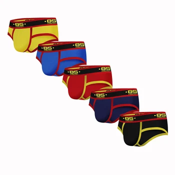 

85 Hot Men Briefs Underwear Pure Cotton Pure Color Sexy Trunks Briefs Men Underwear Cuecas Gay Underwear Shorts Briefs