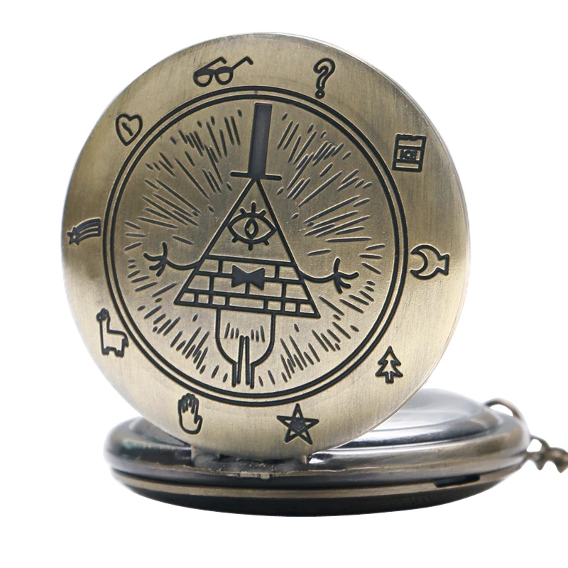 Винтажные карманные часы Free Mason Eye of Providence цепочка для мужчин и женщин ожерелье