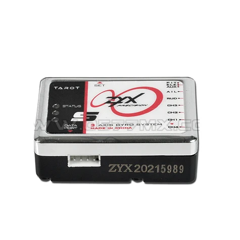 

Tarot ZYX08 ZYX-S Programmable 3-Axis Flybarless Gyro System 200-700 Helicopter