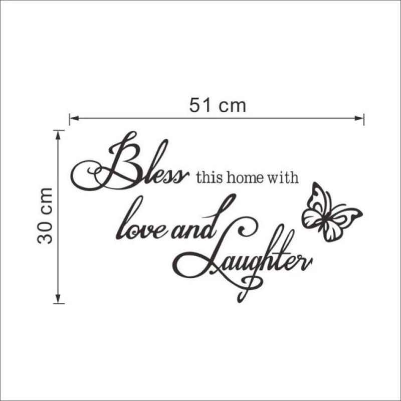 2018 New Creative Be You Tiful Wall Art Removable Home Vinyl Window PVC Wall Sticker removed Home Decor C0426#30                03
