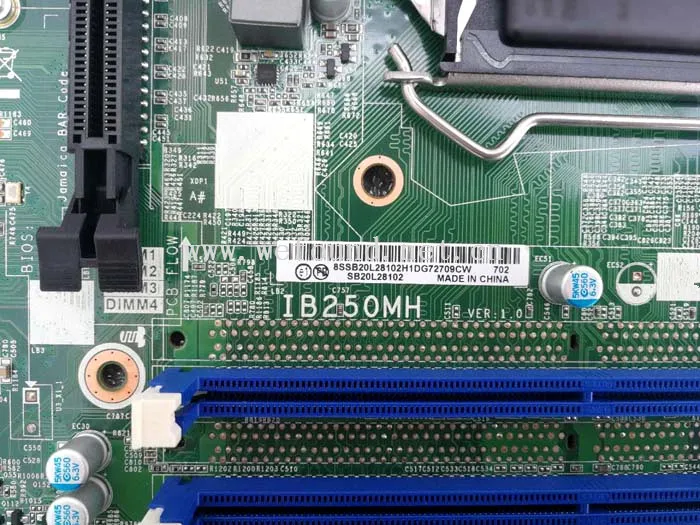 Рабочая настольная материнская плата для IB250MH LGA1151 DDR4 B250 системная плата полностью протестирована