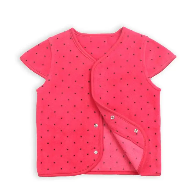 Флисовая Куртка для маленьких девочек от 0 до 3 лет флисовое пальто для маленьких девочек, верхняя одежда на весну и осень - Цвет: Красный