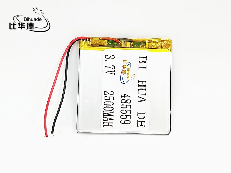 Размеры 485559 3,7 V 2500 mah литий-полимерный Батарея с защитой доска для MP3 MP4 gps цифровых продуктов