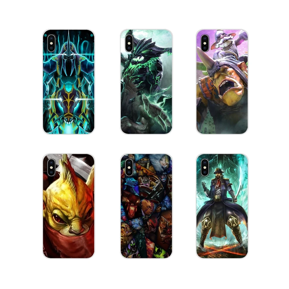 Для Apple IPhone X XR XS MAX 4 4s 5 5S 5C SE 6 6 S 7 8 Plus ipod touch 5 6 DOTA 2 Heroes аксессуары чехлы для телефонов