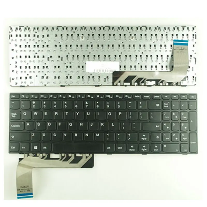 Новая английская клавиатура для ноутбука Lenovo IdeaPad 110-15ISK 110-17ACL 110-17IKB 110-17ISK замена