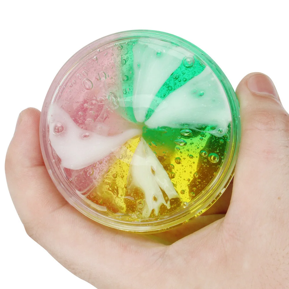 NICEXMAS 1 шт. красочный Пластилин кристалл Грязь снятие стресса пушистый Floam Slime супер мягкий пластилин инструмент для детей взрослых(A