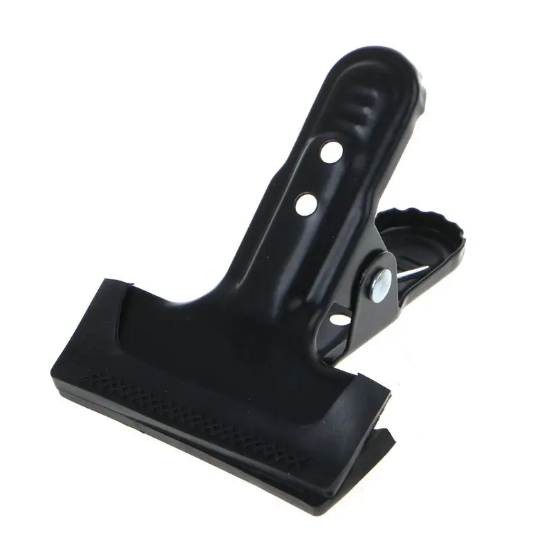 

New Photo Studio Photography Background Spring Clamp Strong Metal Rubber Coated Clip