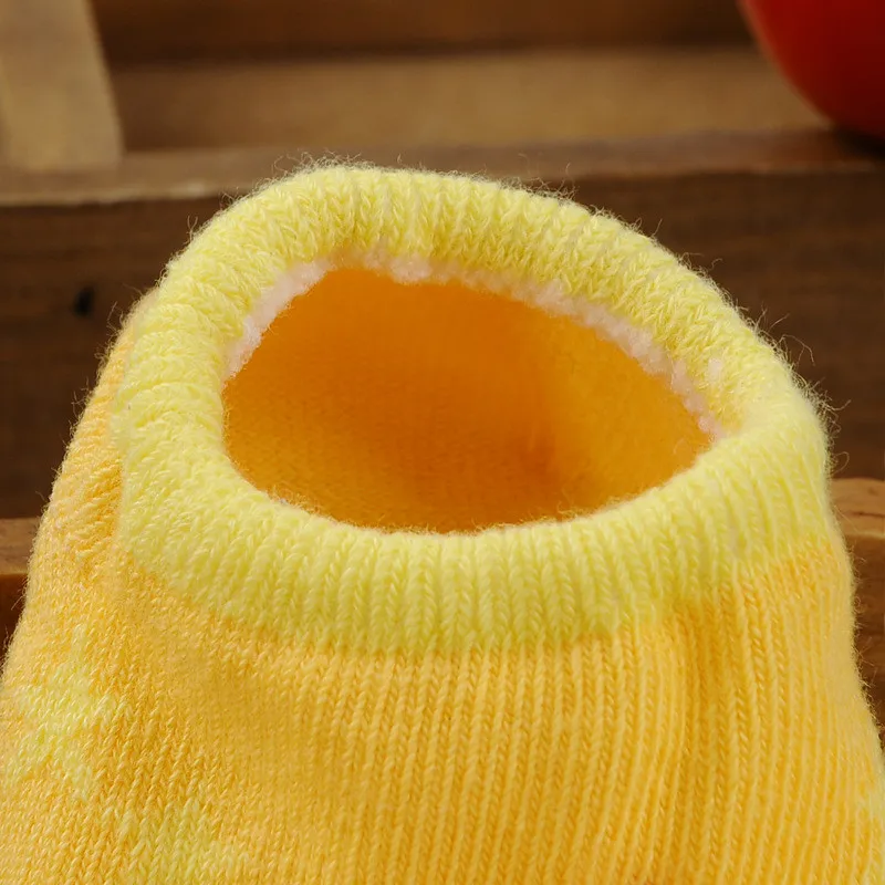 Носки для новорожденных детей летние Нескользящие животных Крытый Носки для мальчиков и девочек 10 пар/лот дешевые