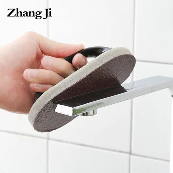 

ZhangJi Kitchen Strong Magic Cleaning Brush Emery Sponge Pan Tiles Clean Tool Household Decontamination Bathroom Bath Brush