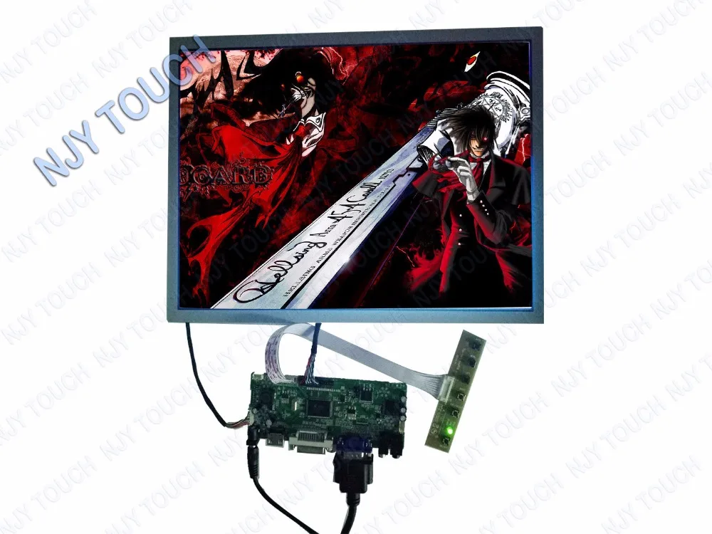 15 дюймов lq150x1lg96 1024x768 ЖК-дисплей светодиодный Подсветка Панель плюс VGA, HDMI, dvi плате контроллера комплект
