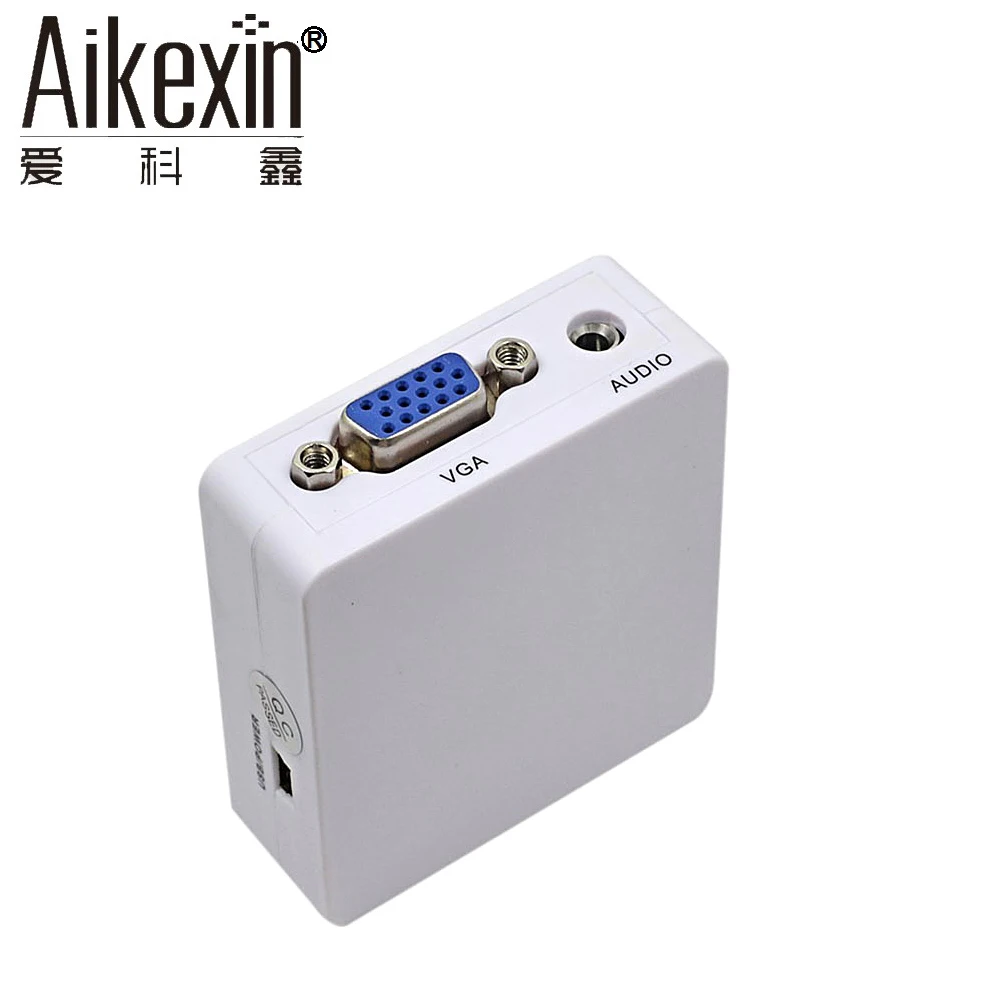 Адаптер Aikexin Mini HDMI VGA с аудиоразъемом 3 5 мм Переходник мама папа|mini hdmi to vga|mini hdmihdmi vga