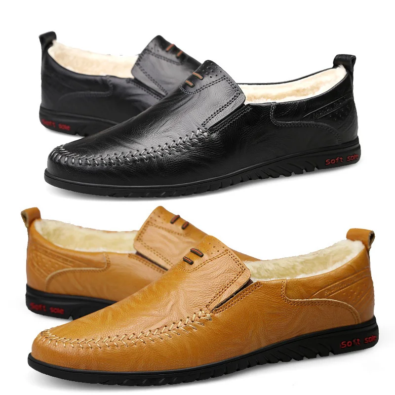 Brown Appartements Fourrure En Occasionnels Cuir Chaude Loafers Black yellow Merkmak Hommes Promenade Doux Qualité red Conduite Chaussures Avec Browm Pois Mocassins Loafers Loafers U0UqXwP