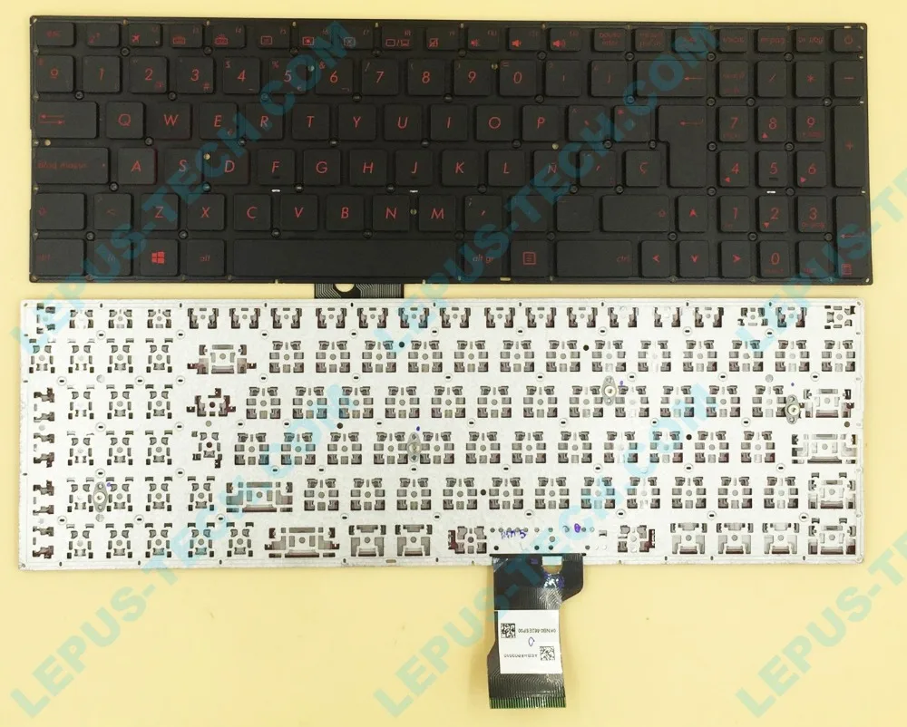 Для ASUS G501 N501 N501JW UX501 UX52 Q501 N541 SP LA испанская черная красная клавиатура | Компьютеры и