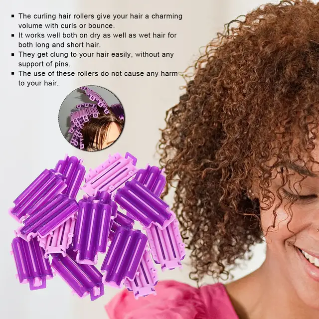 36 Pieces Cold Wave Rods Corn Curler Maker Hairdressing Clip Hair