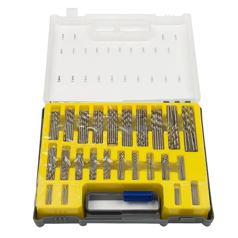 

150 Pcs/set Twist Drill Set High Quality Hss 0.4-3.2mm Micro Mini Bits Hole Opener Set for Professional Maintenance Team