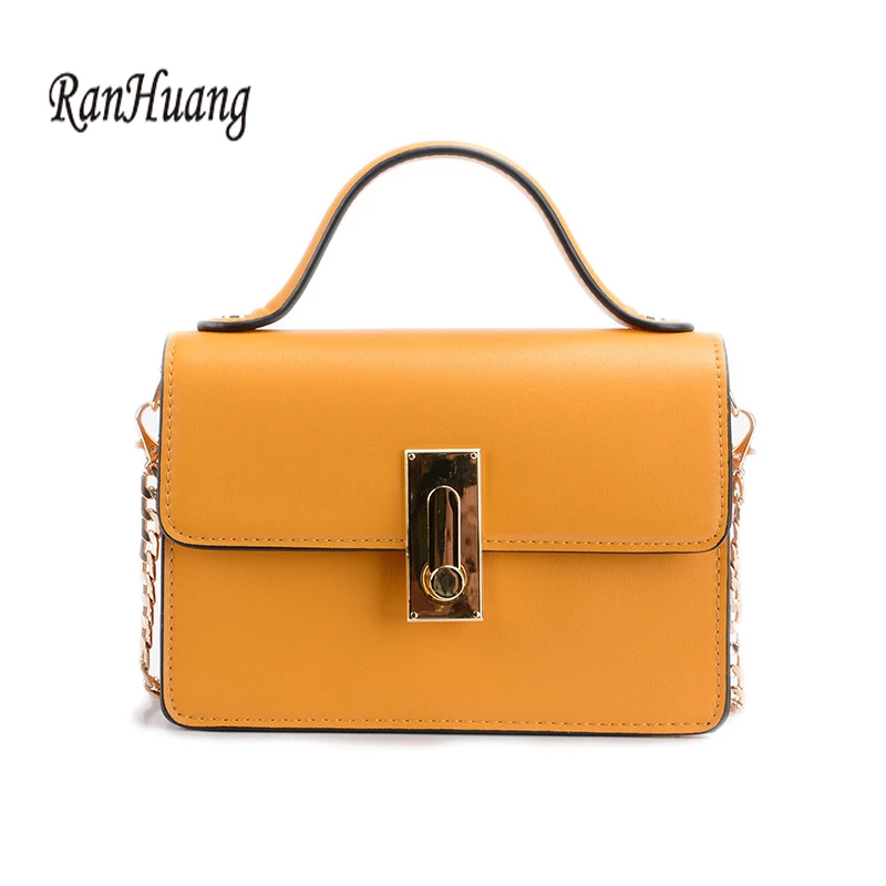 

RanHuang Brand New 2018 Messenger Bags Women Flap PU Leather Shoulder Bags High Quality Hot Sale Crossbody Bags bolsa feminina