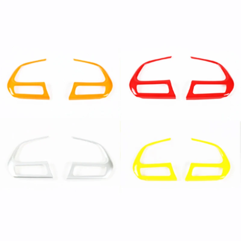 For Jeep Renegade Compass 2017 font b Car b font Steering Wheel Decoration Trim Steering wheel