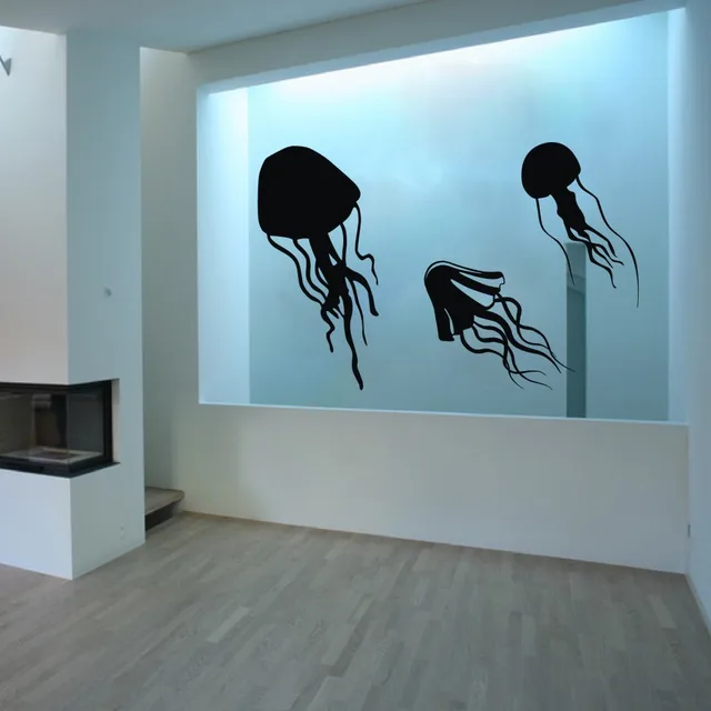 Jellyfish S Vinyl Wall Decal Sticker Home Aquarium Jellyfish S Vinyl Wall Decal Sticker Home Aquarium Bathroom Decor Kids Child Room