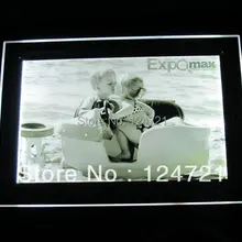 Настенный акриловый тонкий рекламный СВЕТОДИОДНЫЙ лайтбокс рамка 2" x 36" 3 шт./лот