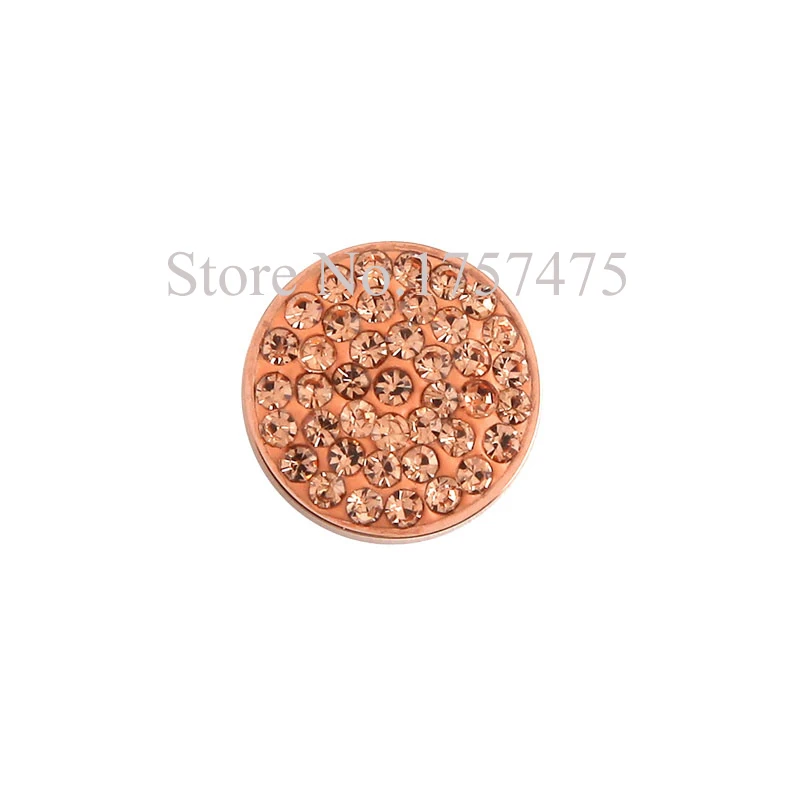 Tdiyj 1 unids venta superior 12mm mezcló oro rosa moda acero inoxidable de piedra magnética para mi moneda cambiar brazalete pulseras Tdiyj 1 unids venta superior 12mm mezcló oro rosa moda acero inoxidable de piedra magnética para mi moneda cambiar brazalete pulseras