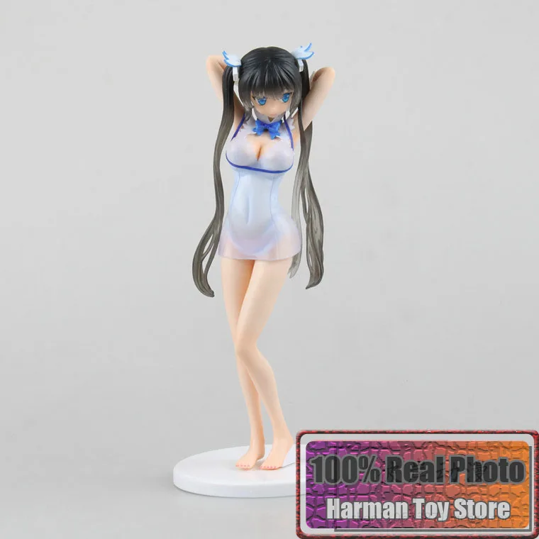 

23CM Japanese anime Action Figure Dungeon ni Deai wo Motomeru no wa Machigatteiru Darou ka Sexy Hestia Figure