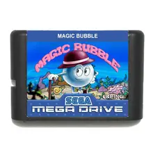 Волшебный пузырь 16 бит MD игровая карта для sega Mega Drive для Genesis