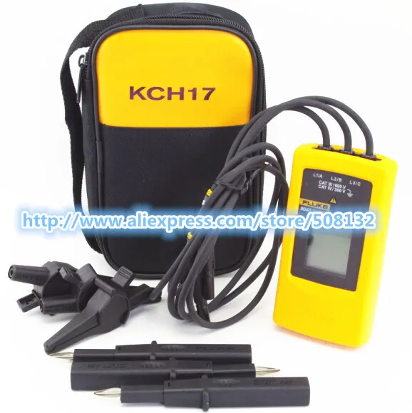 

Fluke 9040 Digital Phase Rotation Indicator Tester Meters ,free soft case KCH17 !!NEW!! F9040