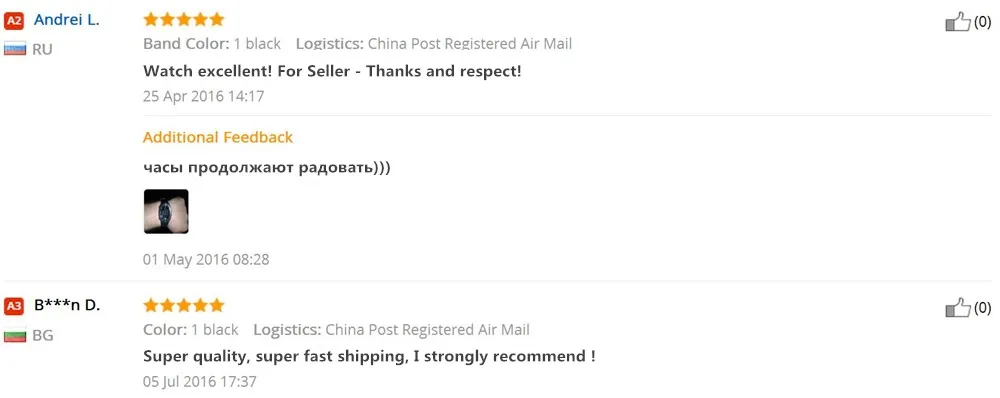military watch Ukraine buyer feedback