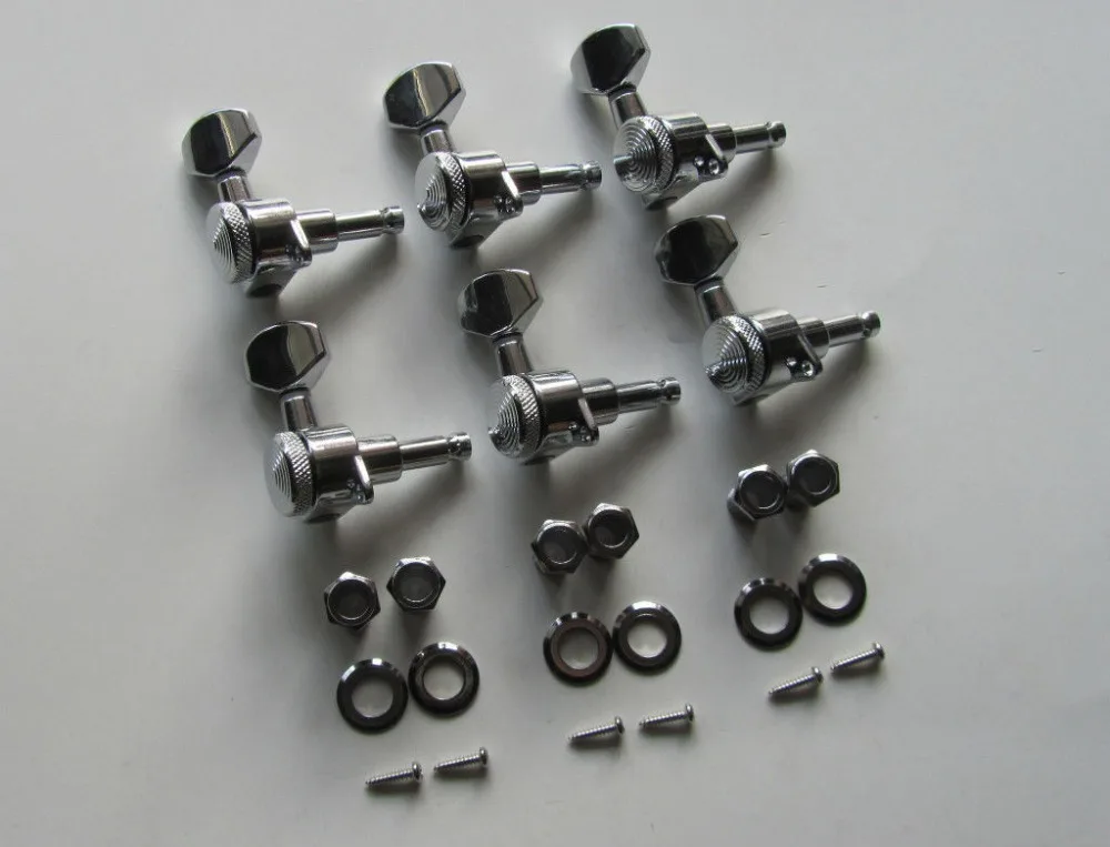 Wil2 6 встроенные ключи для настройки Гитарные тюнеры колышки хромированная