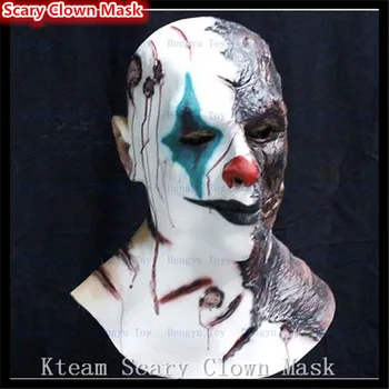 

Top quality 100% Latex Halloween Horrible Scary Mask Adult Size Celebrations Party Fancy Dress Rubber KING Costume Clown Mask