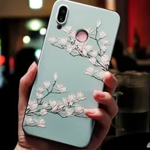 

Rose Flowers Black Silicon Case For Huawei P20 Lite Pro Case For Huawei Mate 20 Lite Mate 10 Lite Pro Honor 8X 7C Case Cover