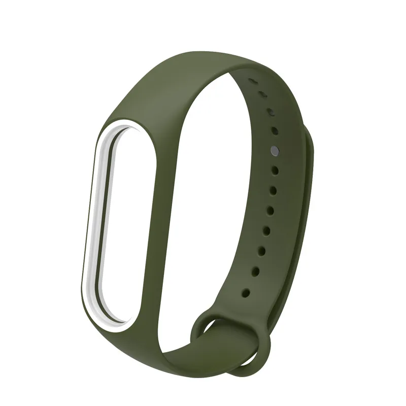 Для Mi Band 3 4 спортивный ремешок браслет часы силиконовый для xiaomi mi band аксессуары