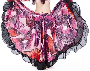 

New Belly Dance Clothes 360 Belly Dance Skirt Ballroom Dance Clothing Skirt Grils Dance Costumes M,L