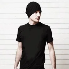 Модные однотонные вязаные шапки унисекс, сохраняющие тепло Повседневные вязаные шапки, Корейская осенне-зимняя шапка для мужчин и женщин, шапка тюрбан, VL