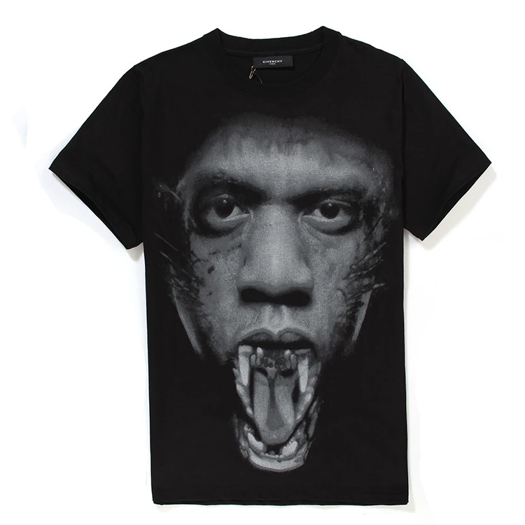 Men t shirt kanye west JAY Z head Fangs printed tee shirt watch the throne  letters back t shirt men brand cotton hip hop t shirt|watch concept|watch  childrenshirt garter - AliExpress