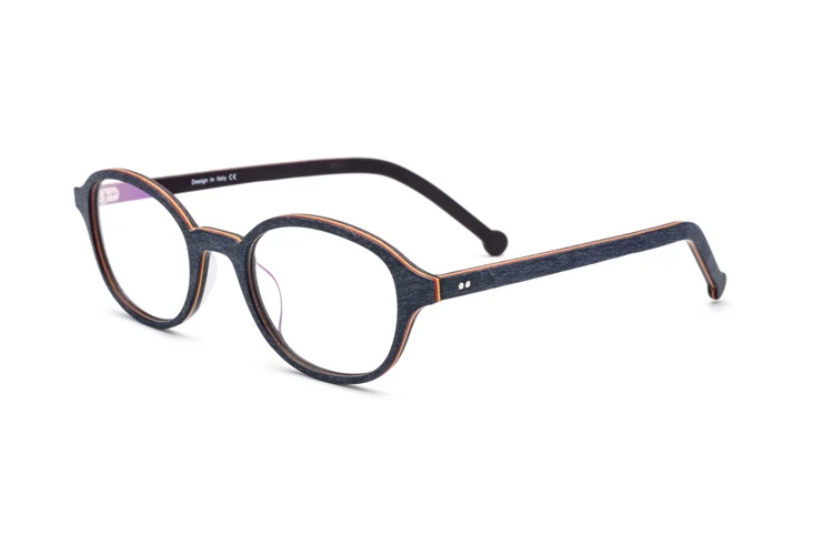 

Acetate Imitation Wood Round Glasses Frame Optical Glasses Women Eyeglasses Female Protection Myopia Optical Oculos De Grau