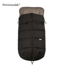 PAPAMAMA& me/детская коляска с защитой от ветра для холодной зимы; спальный мешок для русской зимы