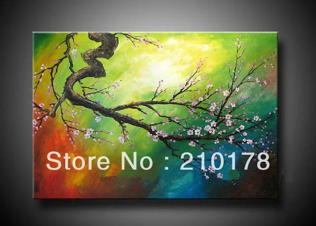 

handmade oil painting on canvas modern 100% Best Art Flower oil painting original directly from artis FL1-130
