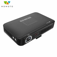 WOWOTO 4k Mini Projector Resolution 650 Lumens Led Fully HD Portable Projector For Home Commercial Cinema Automatic Focuse T9