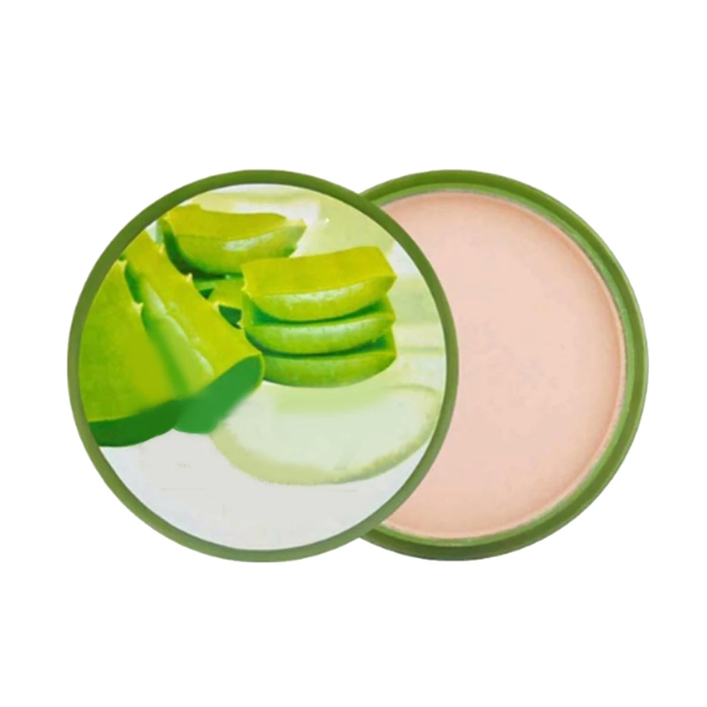 New Natural Aloe Vera Moisturizing Smooth Foundation Pressed Powder