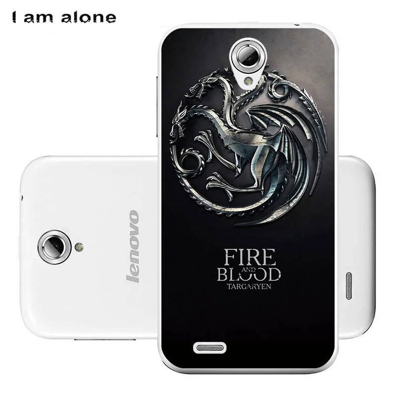 Чехлы для телефонов I am alone для lenovo A859 5,0 дюймов Мягкий ТПУ мобильный Модный Цветной милый чехол для lenovo A859 сумки - Цвет: Soft TPU S30