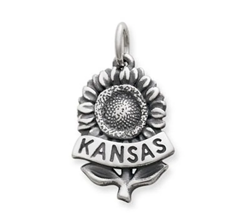 

cheery "Kansas" Sunflower State Charm state pride