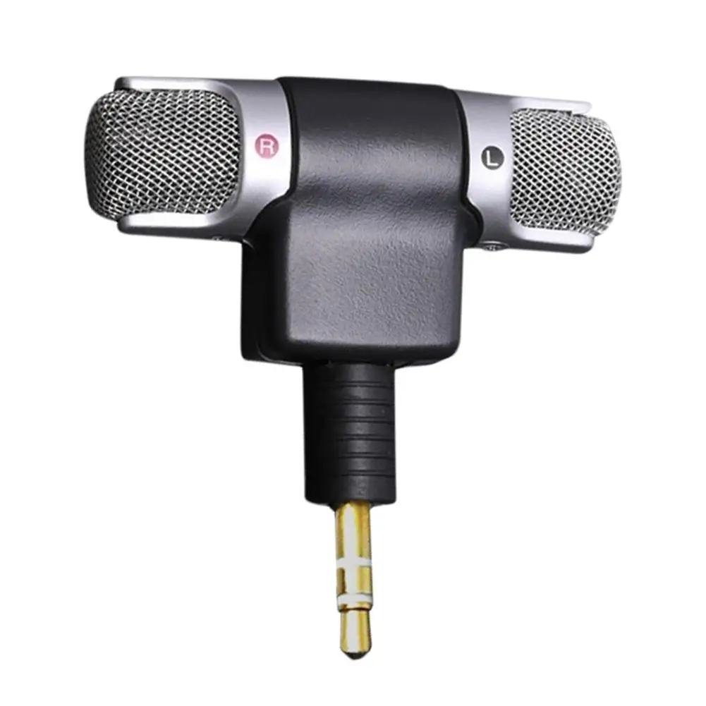 

Professional Recording Equipment Portable Stereo Voice Digital Microphone For IOS Adroid Smart Phone PC Laptop Desktop Computer