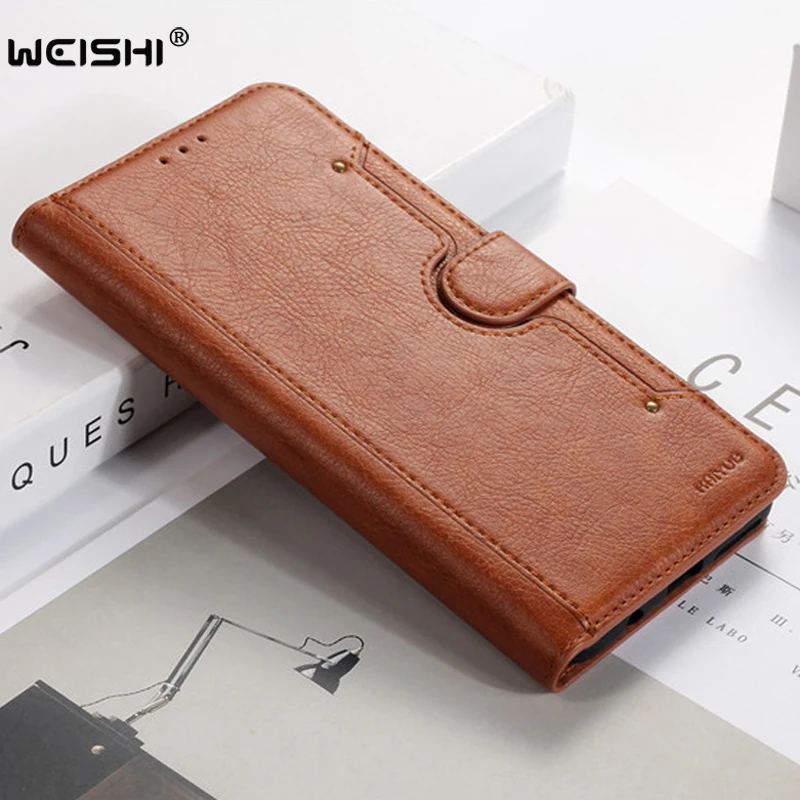 

Luxury High Quality Wallet With Card Slot Flip Cover Leather Case For Samsung Galaxy A7 2018 A750 A750F A20 A30 A40 A50 A70