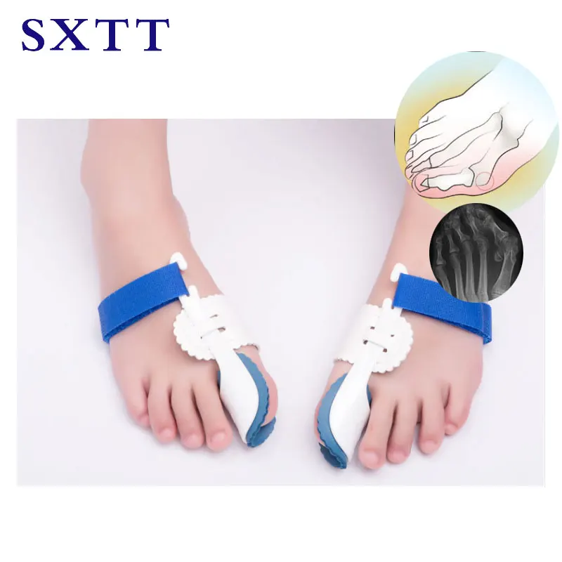 

SXTT Toe Thumb valgus Correction Night Corrector Thumb Foot Brace Flat Feet Relieve Pain Comfortable Shoes Orthotic Insoles