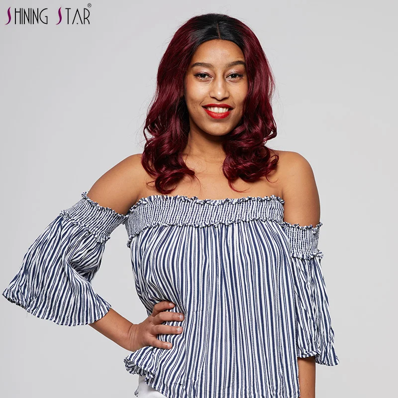 Ombre Mongolian Hair Loose Wave 4 Burgundy Bundles With Closure 1B 99J Human Hair Weave Bundles With Closure Shiningstar Nonremy Ombre Mongolian Hair Loose Wave 4 Burgundy Bundles With Closure 1B 99J Human Hair Weave Bundles With Closure Shiningstar Nonremy