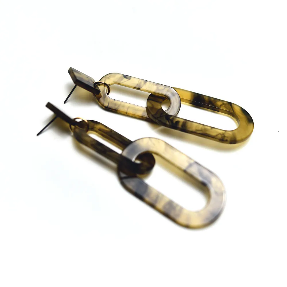 

women earrings fashion jewelry chain earrings discount costume jewelry stores custom wholesale acrylic drop earrings chains