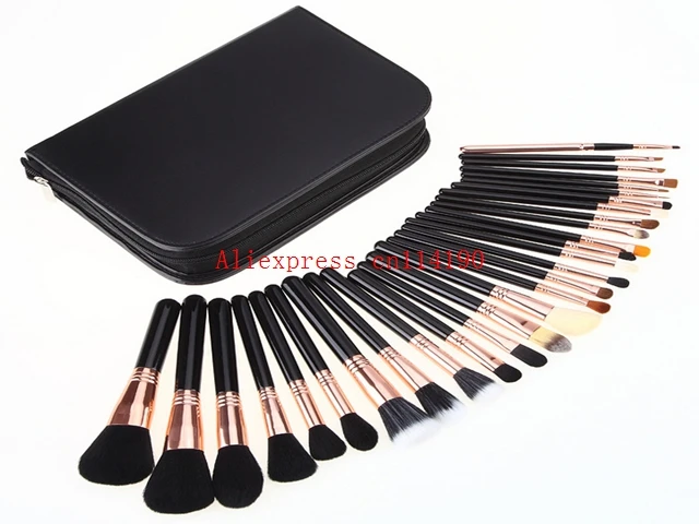 

Hot selling Professional Complete Kit - Copper 29pcs Extravaganza Makeup Brushes Set