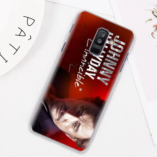 Джонни Холлидей чехол для samsung Galaxy J4 J6 плюс J3 J5 J6 J7 J8 C2 Core J5 J7 премьер Футляр для телефона - Цвет: 10
